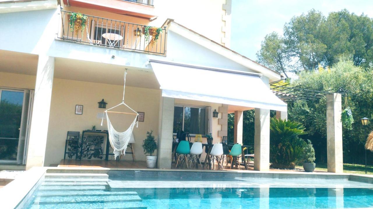 Les Canyes Cottage, Private Villa Resort Piera ภายนอก รูปภาพ